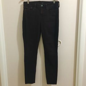 Vince Chocolate Brown Dylan Skinny Jeans